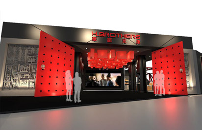 展厅展览设计以色彩打动人，根据展品性质选择合适颜色!
