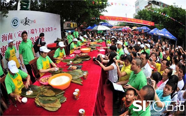 2017年定安端午美食节闭幕 12万人逛展会品美食赏民俗
